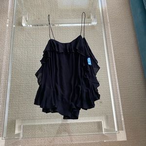 NWT Free People Cascade Ruffle Tank